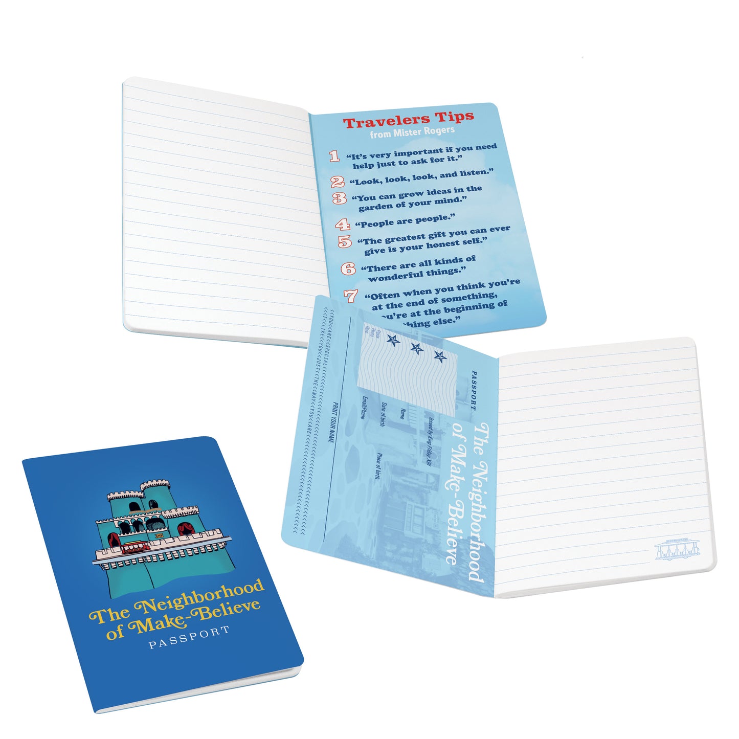 Mister Rogers Passport Notebook