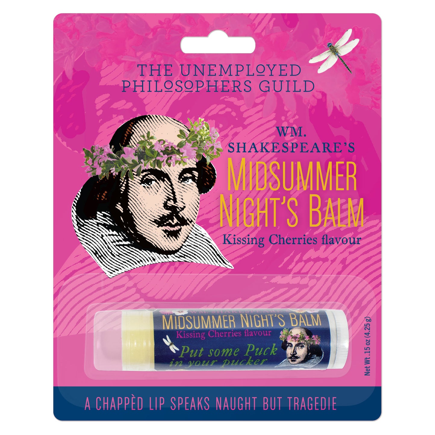 Shakespeare Lip Balm UPG