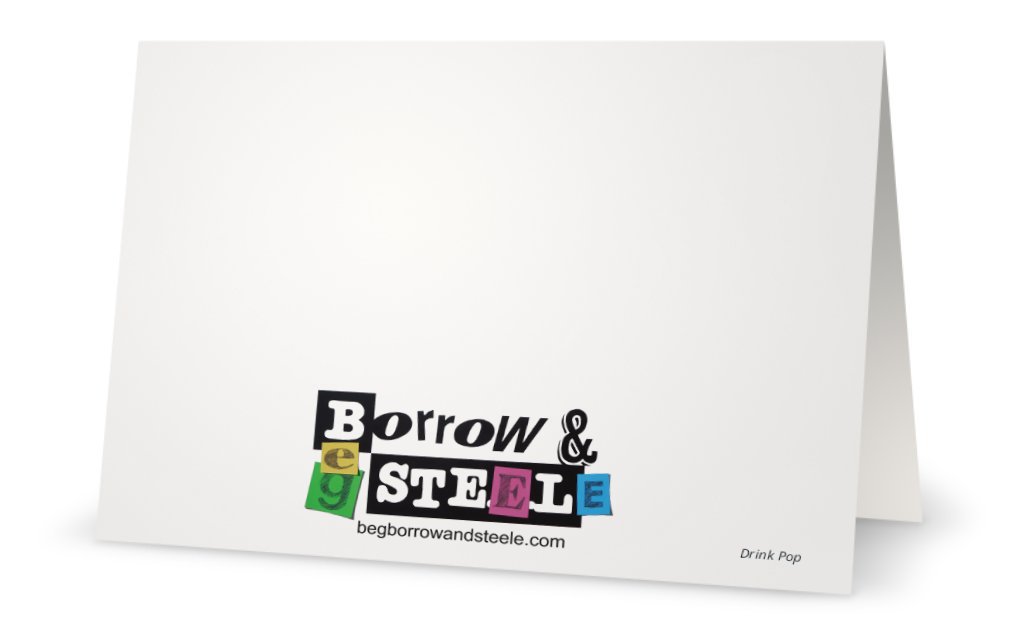 Drink Pop Notecard