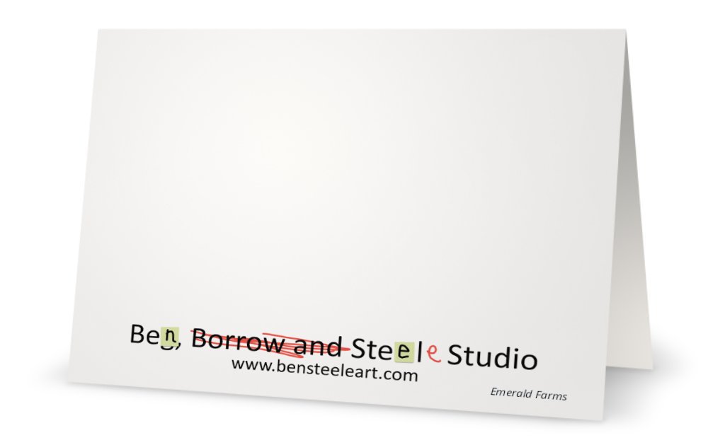 Emerald Farms Notecard