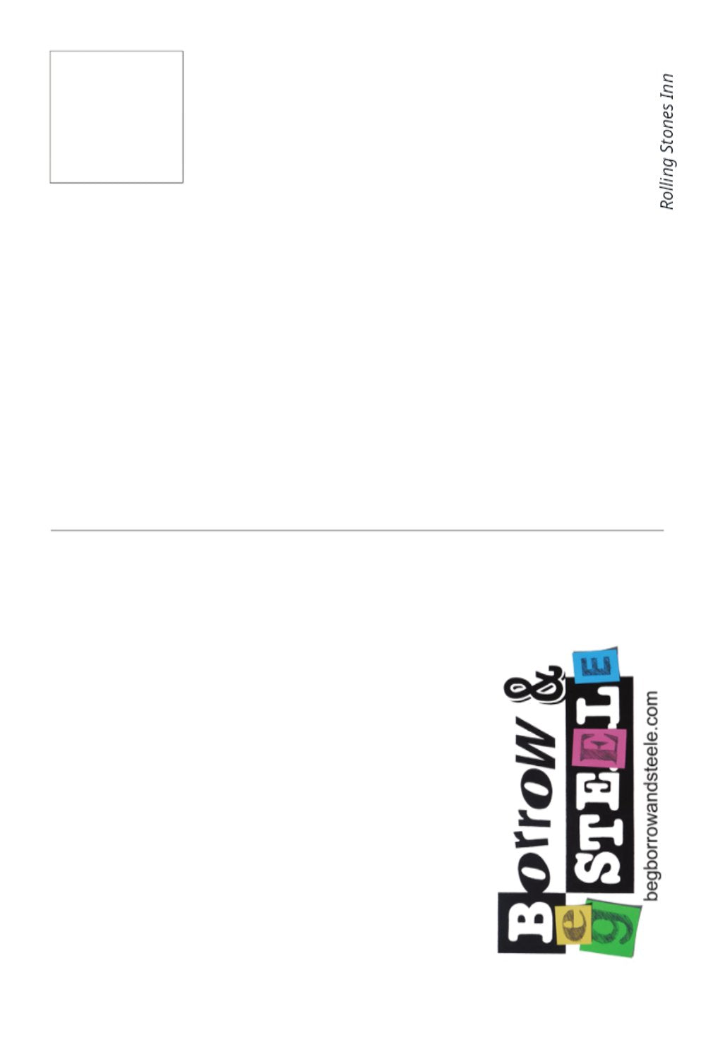 Rolling Stones Inn Postcard