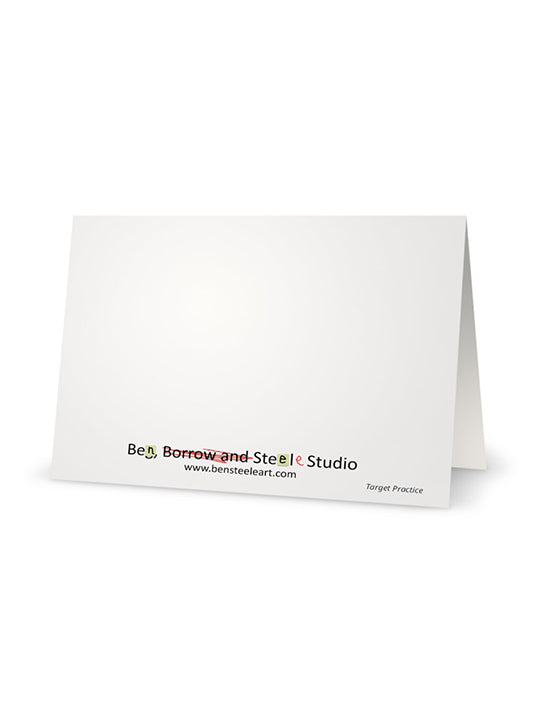 Target Practice Notecard