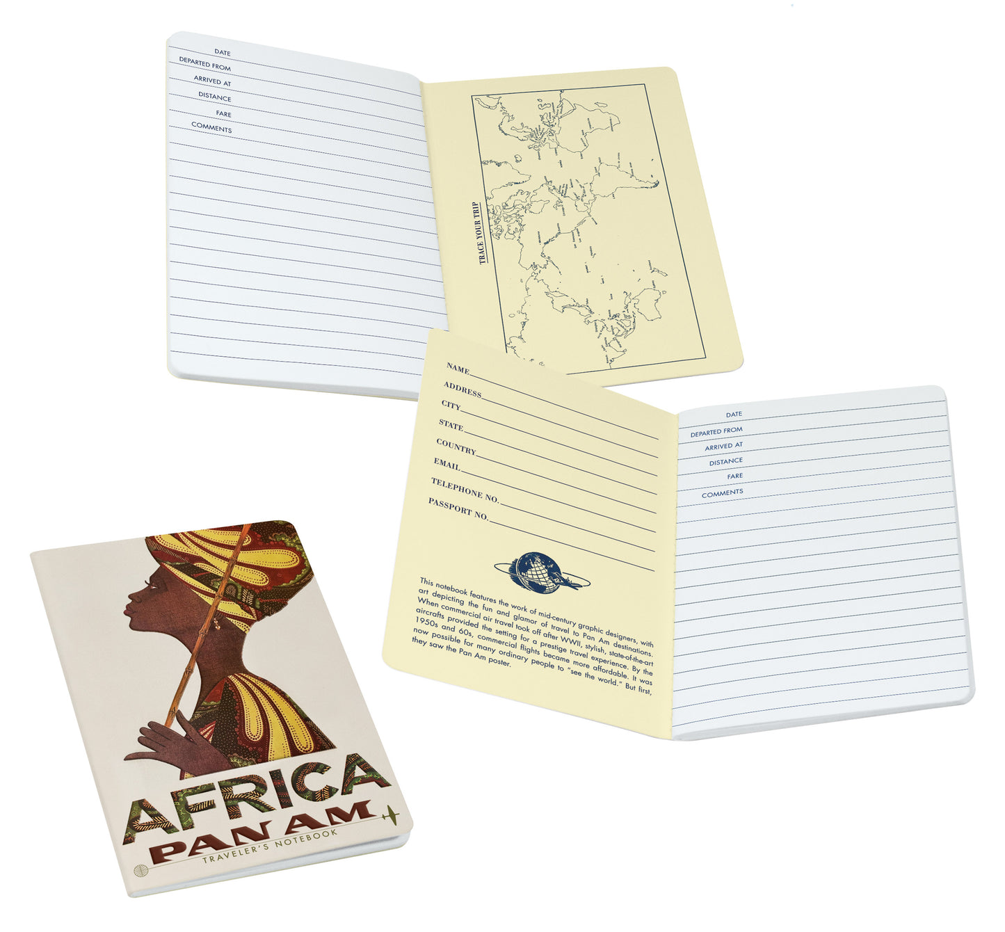Africa Pan AM Traveler's Notebook