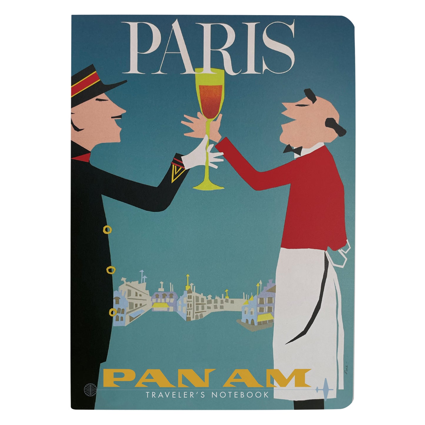 Paris Pan AM Traveler's Notebook