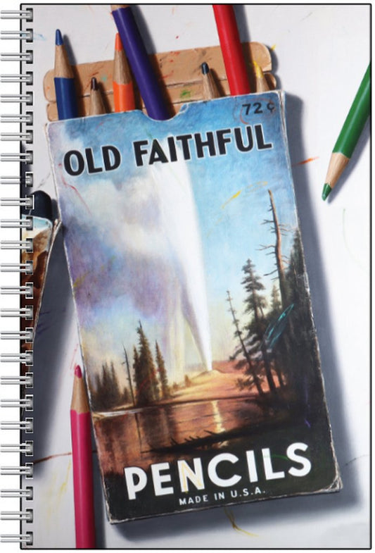 Old Faithful Pencils BBS Notebook
