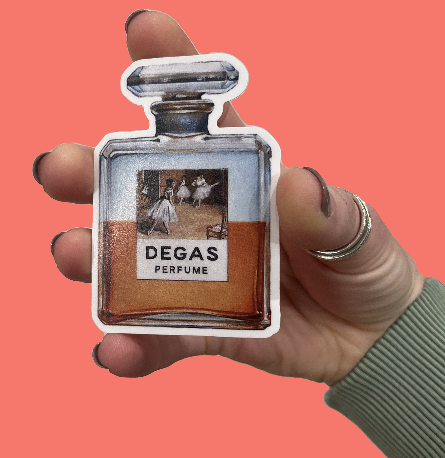 Degas Perfume Sticker