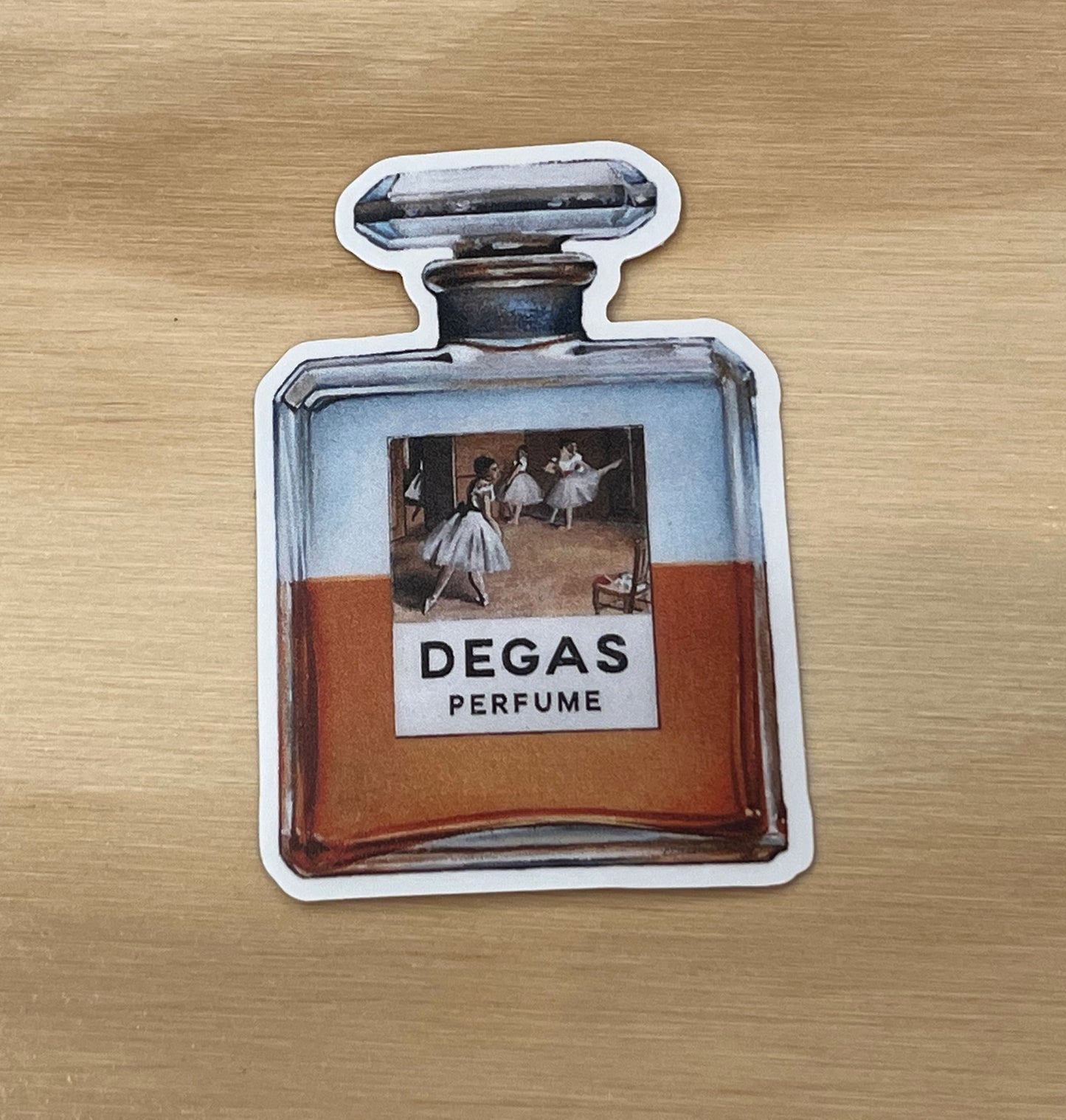 Degas Perfume Sticker