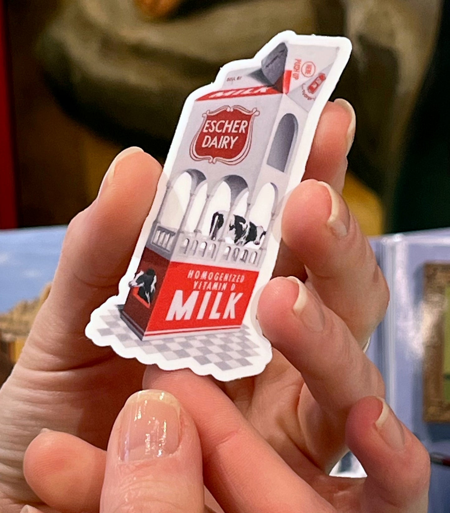 Escher Dairy Sticker