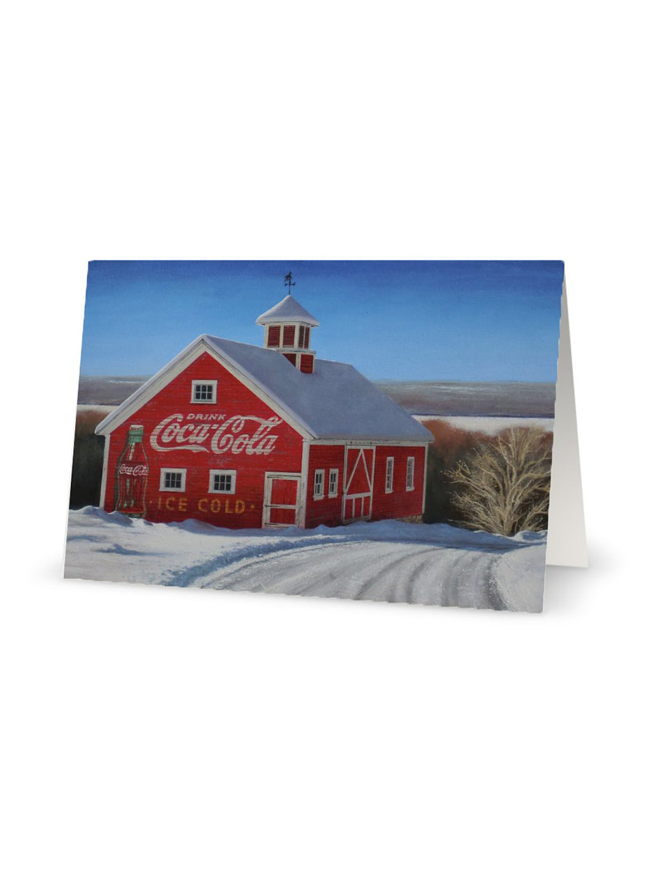 Ice Cold Christmas Card Box