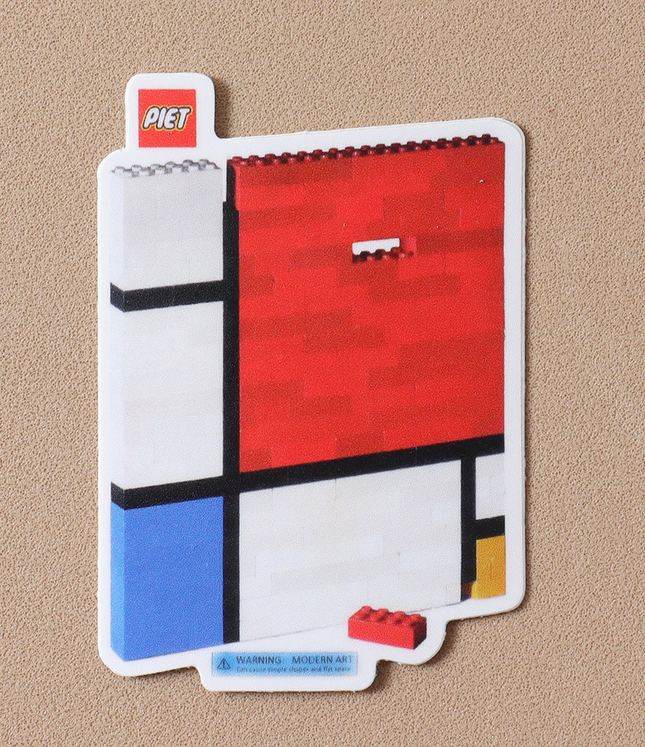 Piet's Lego Sticker